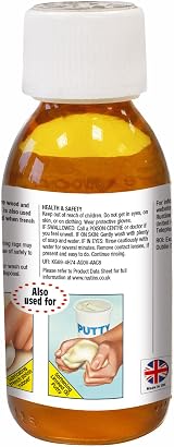 Rustins Raw Linseed Oil 125ml Brand Rustins Natural Wood Treatment view 3