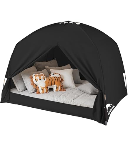 Privacy Tent Voor Stapelbed - Draagbare Droomtent Sensory Tent Ademend &  Lichtwerend Bed Canopy Kinderen
