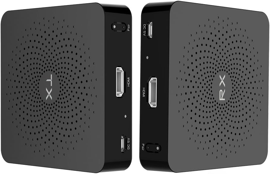 Wireless HDMI Extender 30M/100Ft (HDMI Transmitter + Receiver) Support 1080P 3D Video & Audio