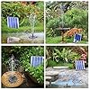 AISITIN-Solar-Fountain-Pump-65W-Panel-Backup-Solar-Water-Pump-Floating-Fountain-6-Nozzles-for-Bird-Bath-Fish-Tank-Pond-or-Garden-Decoration AISITIN 6.5W Solar Fountain Pump with1500mAh Battery Solar Water Pump Floating Fountain, 6 Nozzles, for Bird Bath, Fish…