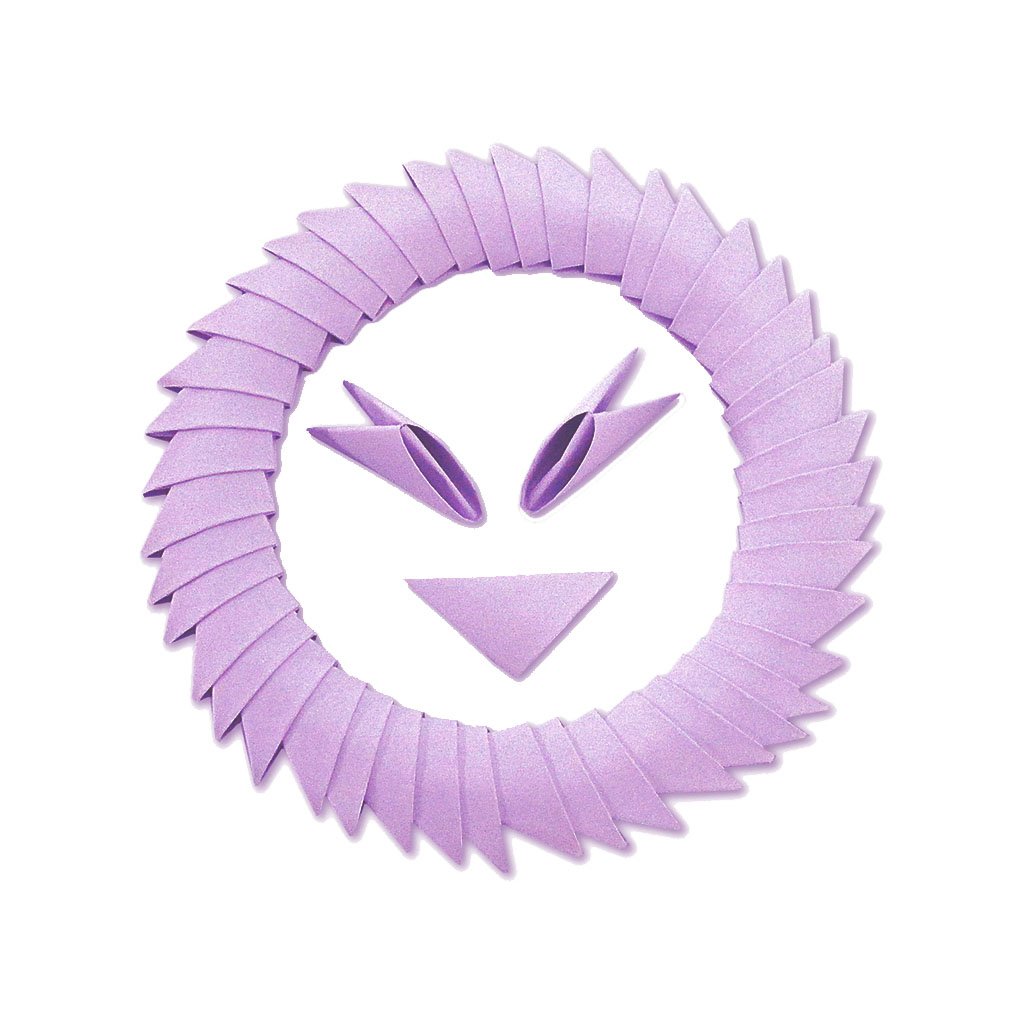 Amazoncom Diy Pre Folded 3d Origami Triangles Pieces For