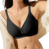 WOMEI Bras for Women No Underwire Seamless Push Up Full Coverage Supportive Womens Bralettes Everyday Bra