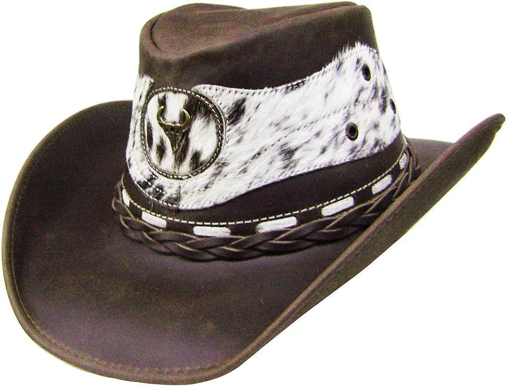 cowhide cowboy hat