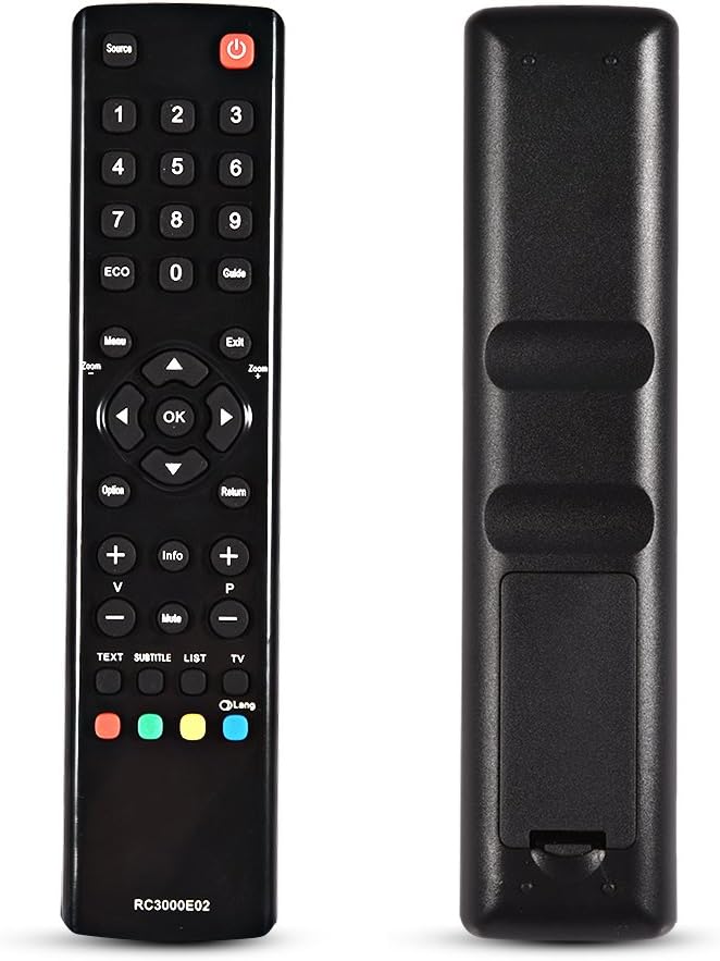 RC3000E02 TV Remote Control, Smart TV Remote Controller Amazon.co.uk