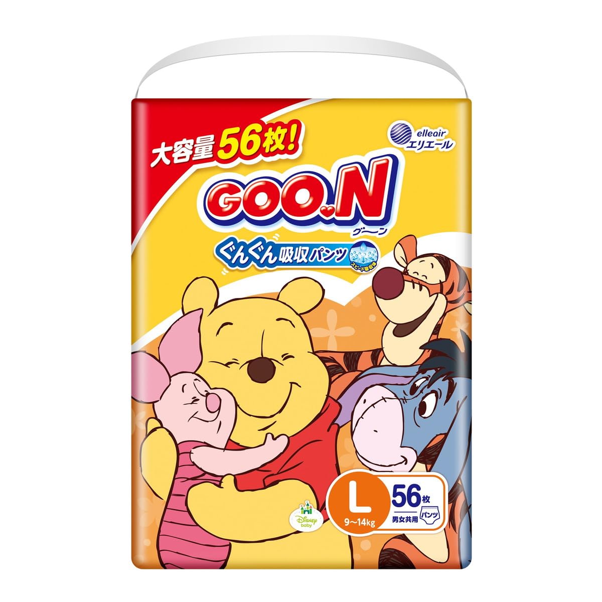 大王製紙 グーン おむつ パンツ L 9〜14kgの商品画像