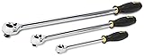 Titan 11307 3-Piece 36-Tooth Extra-Long Ratchet Set
