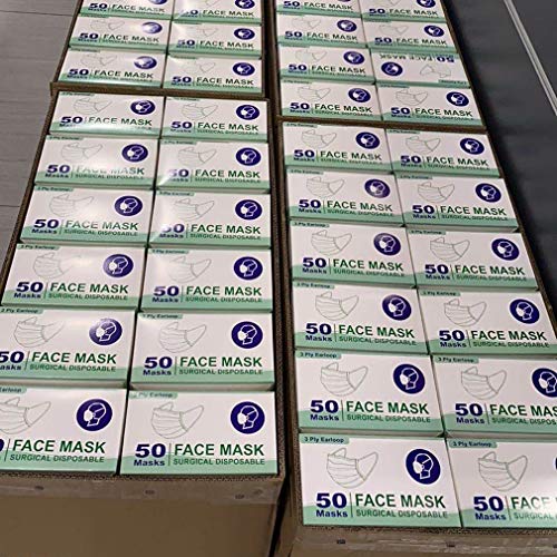 4 Professional+Disposable+Earloop+Protection+Personal