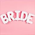 40inch Bride Balloons - Jumbo Bride to Be Balloons for Bridal Shower Bachelorette Party Decorations and Engagement Party Supp