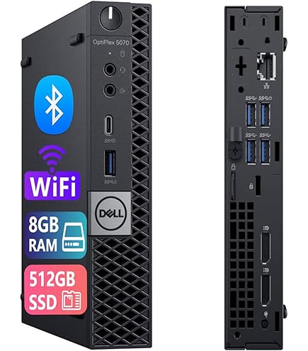 DELL PC Optiplex 5080 i5-10500 メモリ32GB Dell Optiplex 5080 Small Form Factor Desktop, Intel i5 10500 3.1