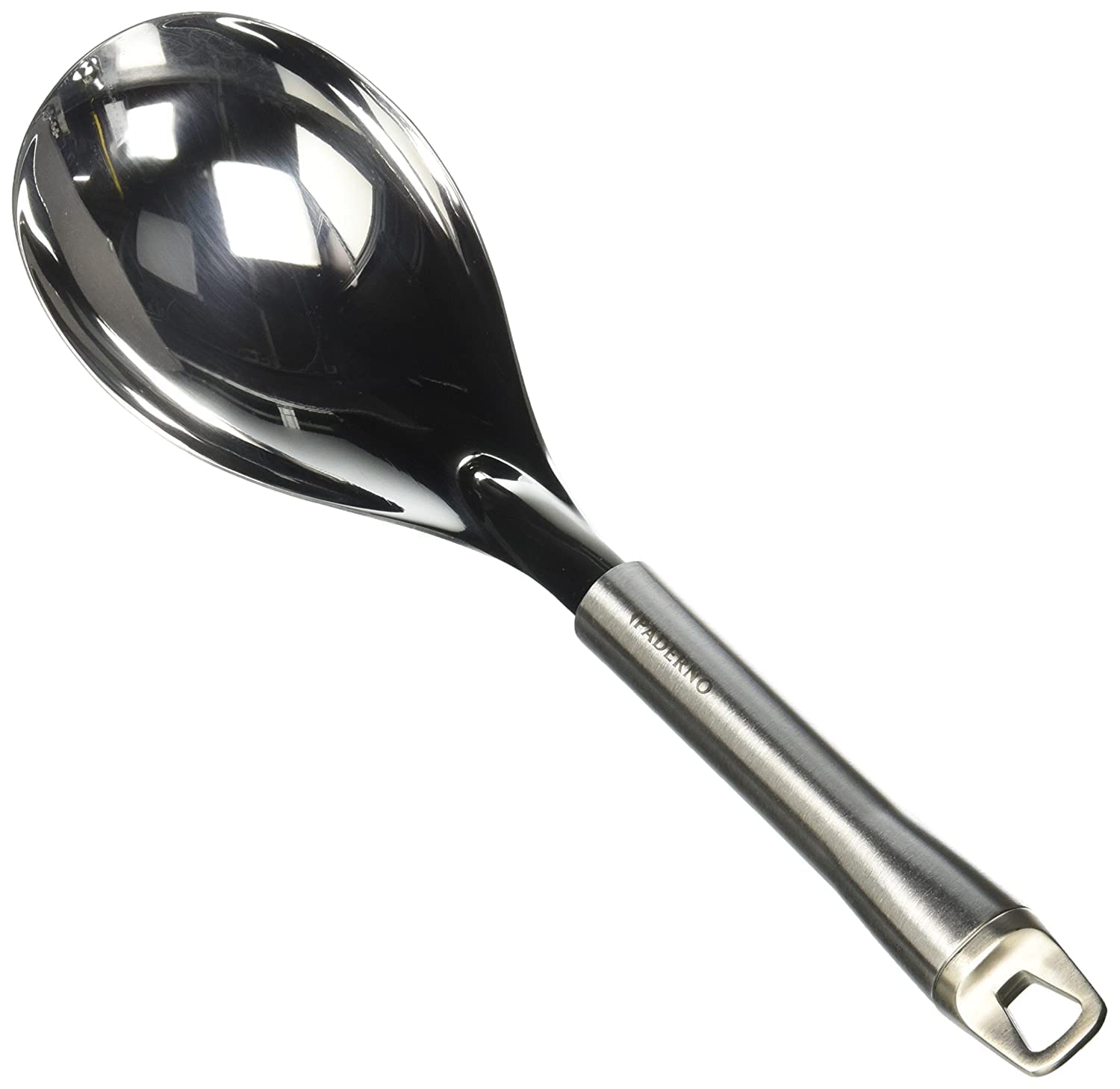 Paderno World Cuisine 10-1/8-Inch Long Stainless Steel Rice Spoon