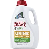 Nature's Miracle Dog Urine Destroyer, Dog Urine Stain Remover and Odor Control, White, 64 fl oz