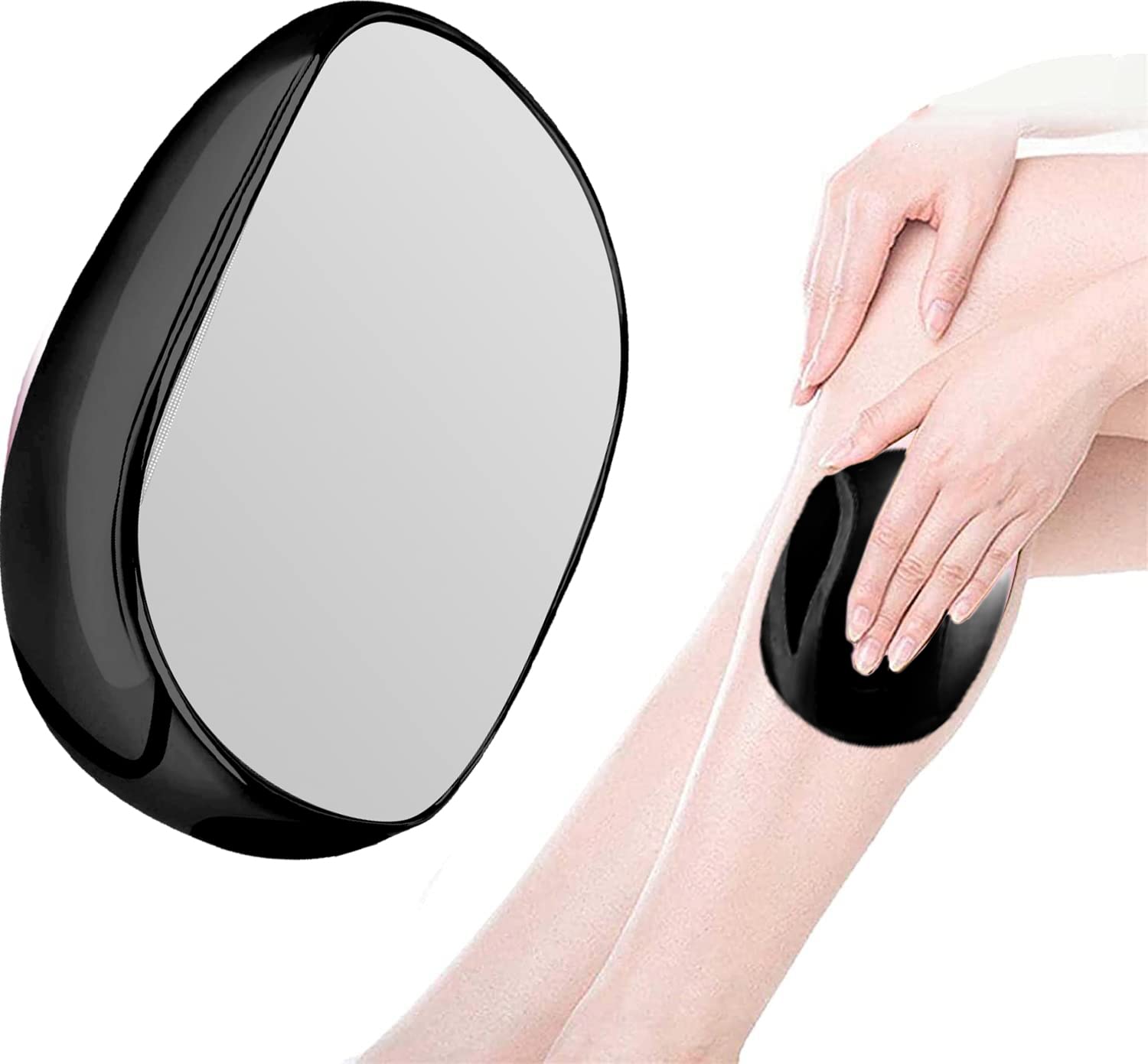 Crystal Hair Remover/ Removal Stone for Women and Men, Safe and Portable Crystal Epilator & Painless Exfoliator