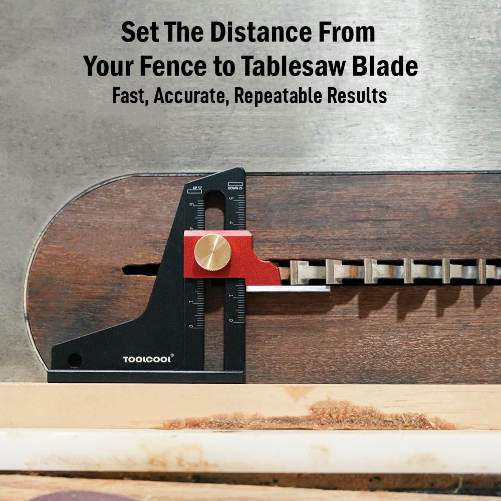 Mua Height Gauge Depth Gauge Woodworking Tool Setting Gauge Setup ...