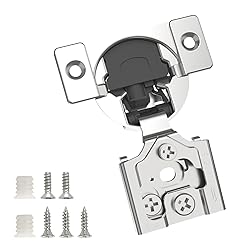 Chibery 6 Pack 5/8" Overlay 3D Soft Close Concealed