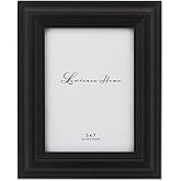 Lawrence Frames 5x7 Weathered Black Wood Picture Frame