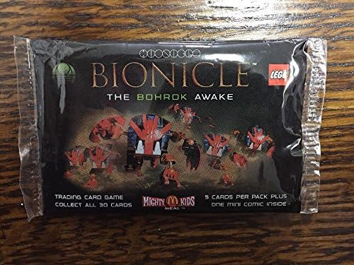 LEGO McDonald's Bionicle The Bohrok Awake Trading Cards 2002 SEALED w/comic