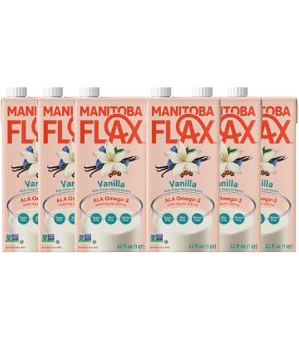 Amazon.com: Manitoba Milling Company Vanilla Flax Milk