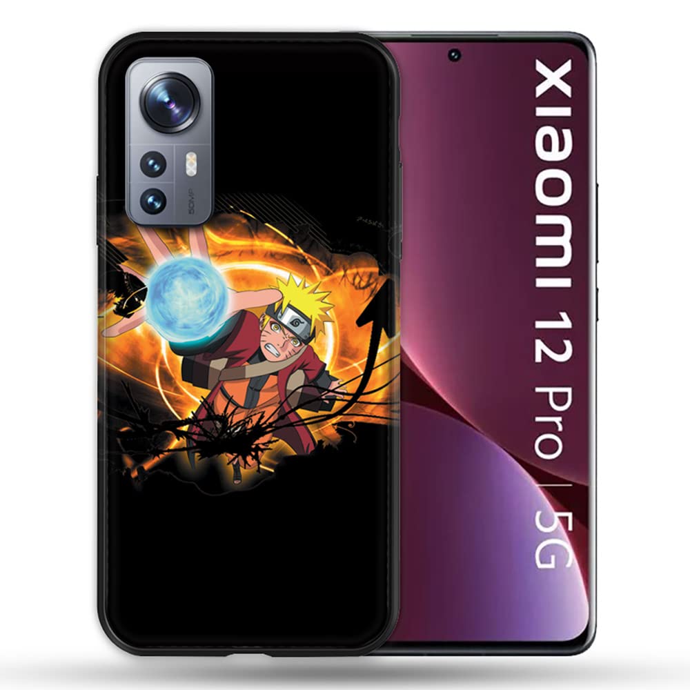 Cokitec Xiaomi 12 Pro Manga Naruto Case Black