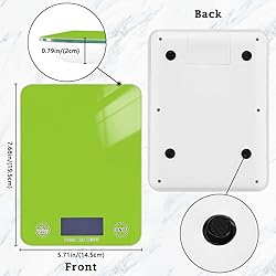 UMIRIKO Olive Drab Kitchen Digital Scale Weight