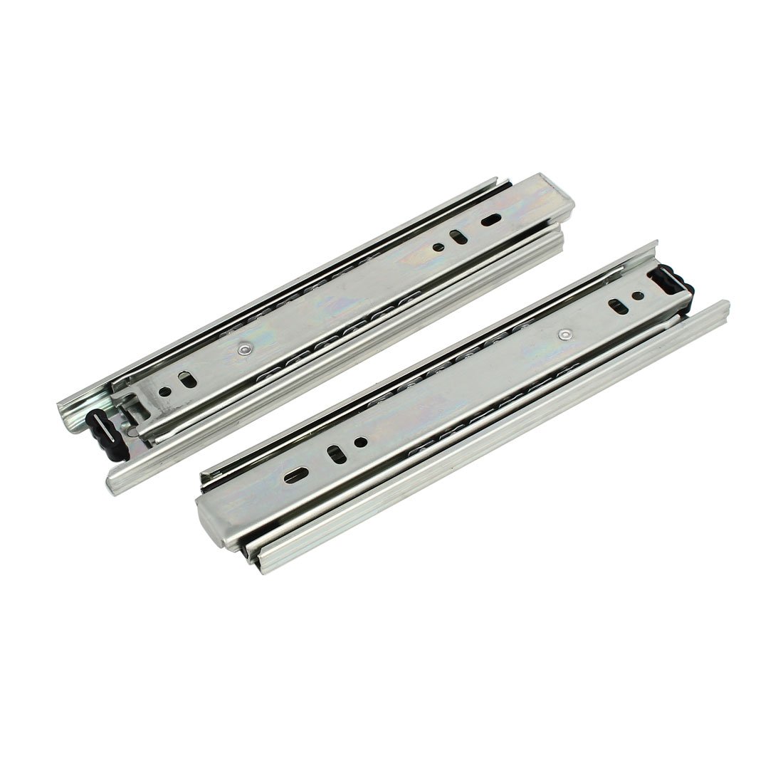 Sourcingmap 8-Inch Drawer Slides, Full Extension Ball Bearing Slide Track Rail 43mm Wide 33lb Capacity 1 Pair