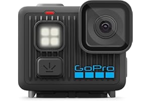 GoPro LIT Hero - Lightweight, Compact, Waterproof Action Camera with Built-in Light, 4K60 Ultra HD Video, 12MP Photo, Touch S