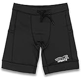 Sprints Mens Flexion 8" Compression Shorts with Pockets & Drawcord