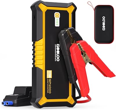 GoooLOO GP4000 4000A Peak Jump Starter 12V USB-C Power Bank