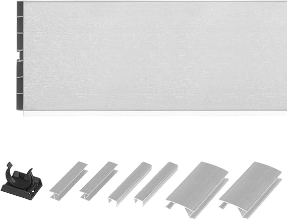 HOLZBRINK 150cm Sockelblende Sockelleiste für Einbauküche 150mm Höhe