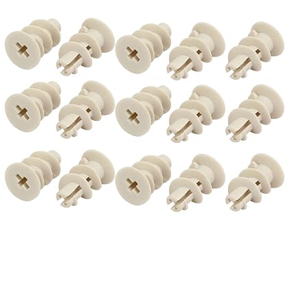 Amazon Com Uxcell 14mmx23mm Nylon Flat Tip Hollow Wall Self