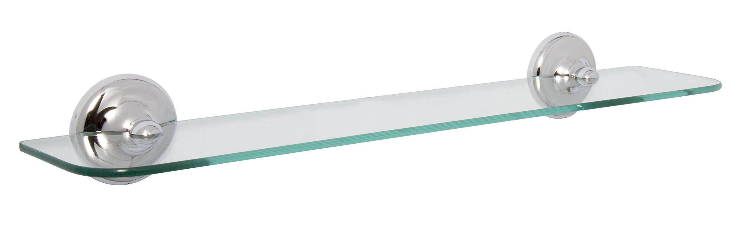 Croydex Flexi-Fix Grosvenor Chrome Easy to Fit Shelf , QM701441