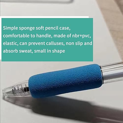 Arbootjin Pencil Grips,30 Pcs Pencil Grip Colorful Cushioned