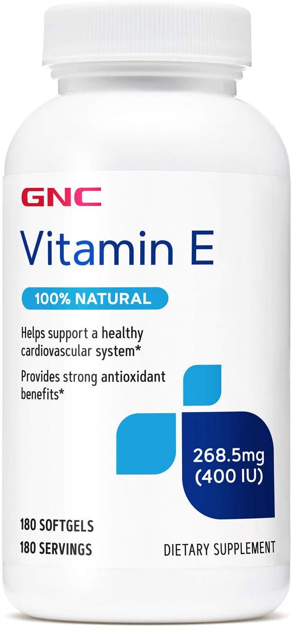 GNC Vitamin E 400 IU Health & Personal Care
