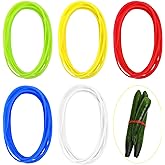 Boao 50 Pcs Silicone Rubber Bands for Cooking, 3.15 Inch, 5 Colors | Stretch Elastic Wrapping Bands, Food Safe with Chicken Turkey, Multi-use Books Wallet Card, Colorful Assorted
