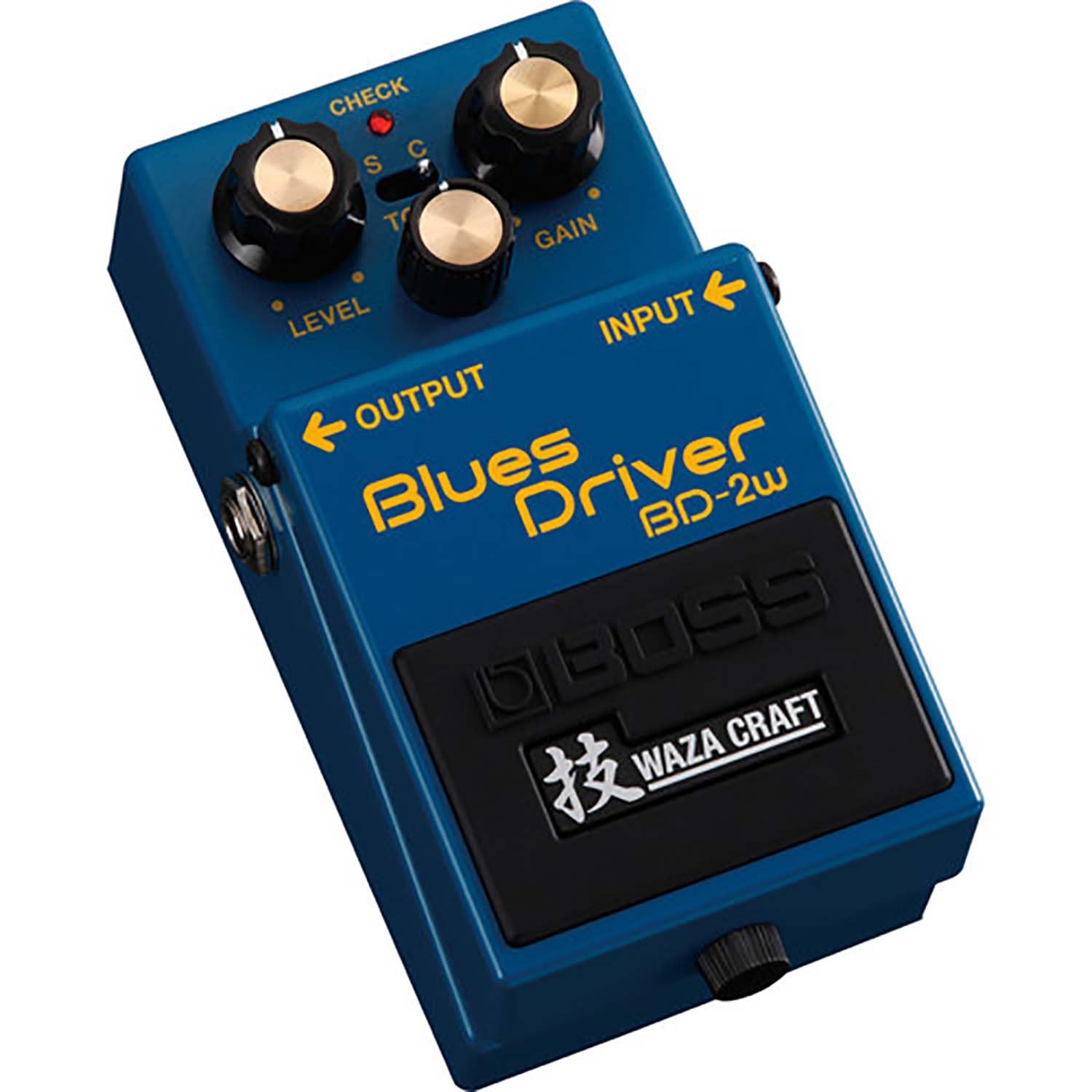 BOSS BD-2W Blues Driver | Premium Waza Craft Guitar Effect Pedal with Analog Circuitry | True Reproduction of the Legendary BD-2 Blues Driver | Standard & Custom Playing Modes