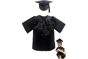 GraduatePro Infant Toddler Graduation Cap and Gown Set for Baby with Tassel