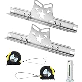 COOLWOLF Wheel Alignment Tool Plates,2-Pack,Toe Alignment Tool,3 in 1,Wheel Alignment Tool Kit for Toe Angle and Camber Angle,DIY,Alignment Tool Plates for Car,Truck,SUV,ATVs（Adjustable）