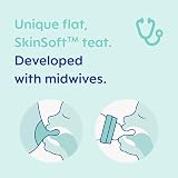MAM Glass Bottle 260ml with SkinSoft Teat Blue view 4