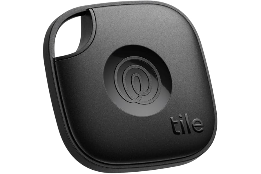 Tile by Life360 Mate - Bluetooth Tracker, Keys Finder and Item Locator for Keys, Bags and More. Phone Finder. Both iOS and An