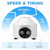 6x20ml Electric Centrifuge 500-4000RPM 60min Timer Lab view 3