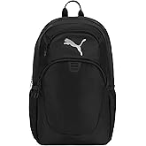 PUMA Women’s Poppy Backpack, Black/Silver, One Size