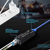 Hereta Industrial Gigabit Fiber Media Converter SFP LC Single Mode Dual Fiber view 6