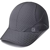 GADIEMKENSD Stretch Running Hat with Soft Brim, Quick Dry, Unstructured, Unisex-Adult