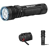 OLIGHT High Lumens Flashlight 4600 Lumens Rechargeable, Seeker 4 Pro Powerful Bright Flashlight Waterproof IPX8 with Holster 