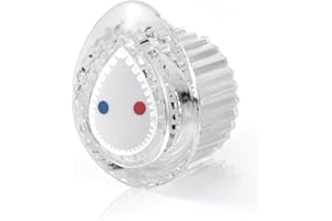 Replacement Knob Handle for Moen 100710 Shower Handles, Acrylic Bathroom Bathtub Faucet Knobs Parts for Single Handle Bathroo