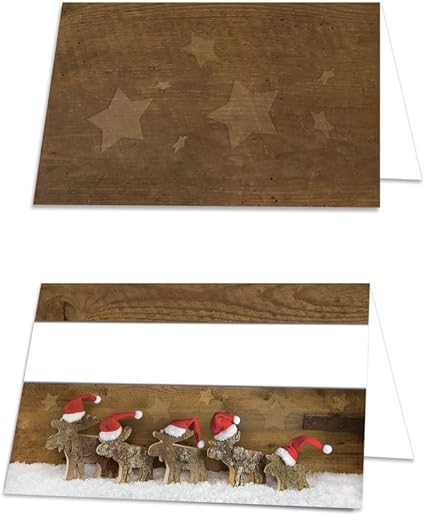 Segnaposto Natalizi Amazon.100 Pezzi Segnaposto Da Tavolo Natalizio A Forma Di Renna Rosso Bianco Marrone Segnaposto Segnaposto Segnaposto Da Appoggiare Come Decorazione Per Offerte Di Natale Decorazione Da Tavolo Amazon It Cancelleria E Prodotti Per