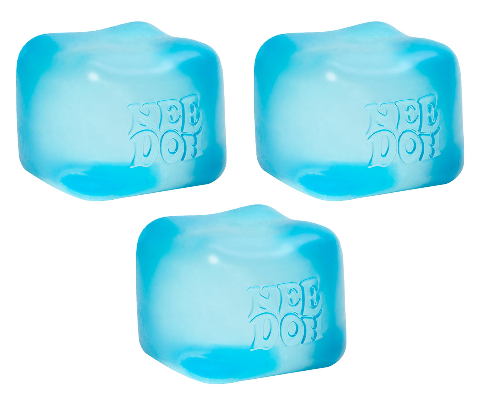 Photo 1 of Schylling Needoh Nice Cube Sensory Toy with a Super Solid Squish - Colors May Vary 3 Pack