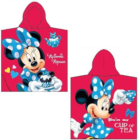 minnie mouse poncho towel