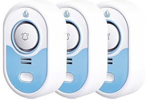 LSENTLY Water Leak Detector Supports 5 Years Standby Time, LED Indicator&100dB Leak Alarm, Self-Test Function&Low Battery Rem