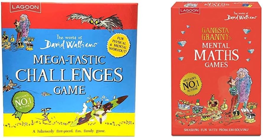 Lagoon Group David Walliams Megatastic Challenges & Gangsta Granny's Mental Maths Games