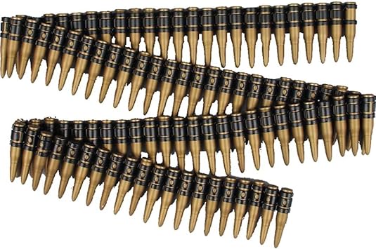Forum Novelties Deluxe Ammo Belt 60 inch Bullet Belt Halloween Prop